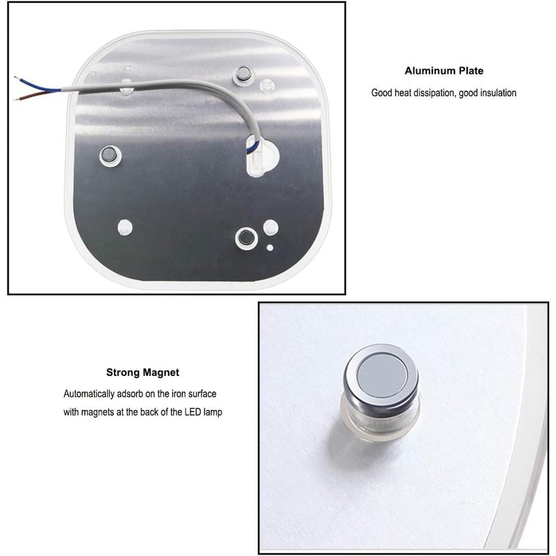 2-Pack LED Module, Ceiling Conversion Kit with Magnet, LED Panel,