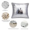 Silver Cushion Covers - 2pcs Silver Sequin Cushion, Disco Ball
