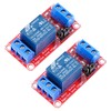 A-DIGISHUO 2pcs 12V 1 Channel Relay Module Relay Switch With