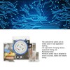 Time Switch Transparent 24h Mechanical Timer Switch with Battery for