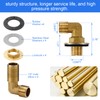Tuanse 4 Pack Installation Kit for Wall Mount Commercial Faucet,
