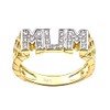 Old English Jewellers 9ct Yellow Gold on Silver MUM Ring