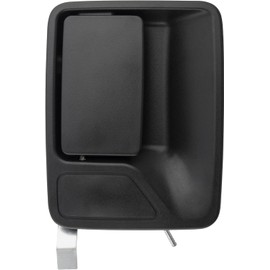MYSMOT 80233 Rear Right Passenger Side Outside Exterior Door Handle Black for Ford F-250 F-350 F-450 F-550 Super Duty 1999-2016 Excursion 2000-2005 F-650 F-750 2000-2013, FO1521104 7C3Z2626600AA