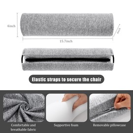 BALAPET Neck Support for Office Chair, Headrest Pillow for Neck Pressure Relief Improved Posture for Working Chair, Car, Plane and Travel, Lumbar Support Pillow with Washable Cover