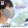 [IKplus] MA-59W Sunscreen Double-Sided Mesh Mask Face Cover, Washable 3D