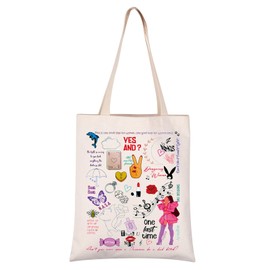 Singer Fans Gift Song Concert Reusable Shopping Bag Album Gift Singer Concert (YES AND tote CA)