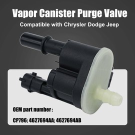 LEVANLIGHT 911-410 Vapor Canister Purge Valve | Compatible with Chrysler Dodge Jeep | Replace# 04627694AA 4627694AB 04627694AB CP796