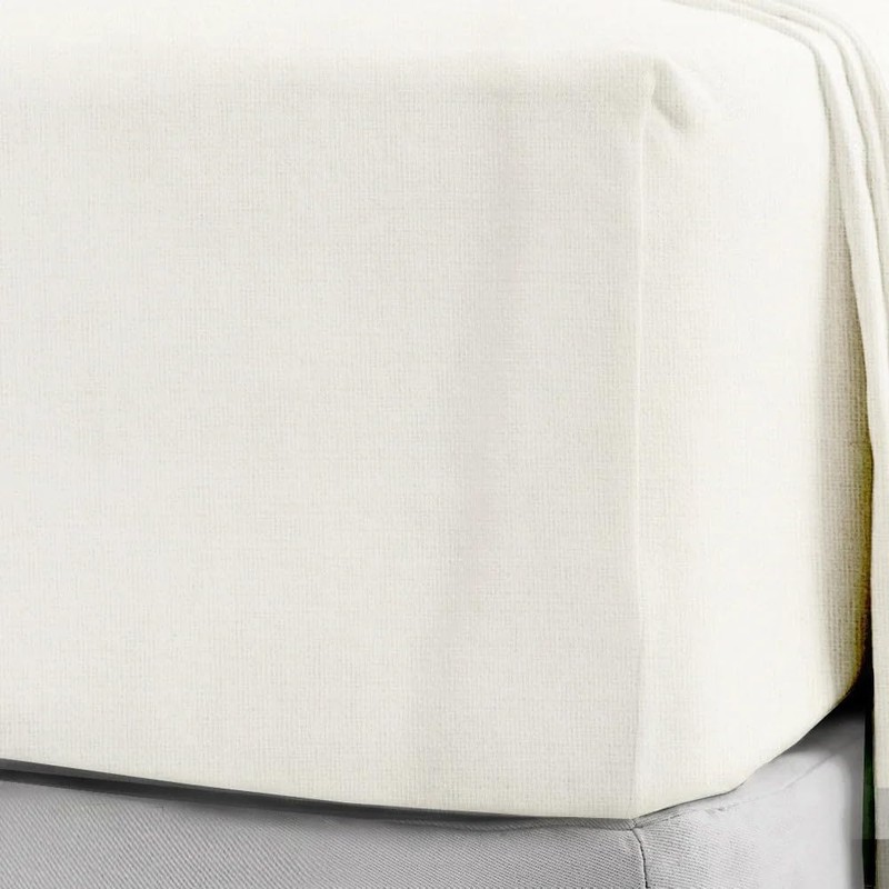 NIYS Luxury Bedding Pack of 2 Cotton Cot Bed Fitted