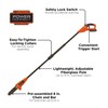 BLACK+DECKER 20V Max Pole Saw for Tree Trimming, Cordless, with