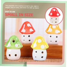 Totority 1pc Beginner Ocarina Boys and Girls Musical Instrument Ceramic Flute Portable Toy Cultivate Music Interest