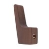 Hoite 4 PCS Wall Hooks Dark Walnut Coat Hooks for