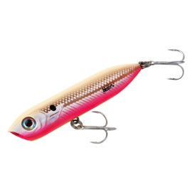Heddon Saltwater Chug'n Spook Junior Fishing Lure, Ham Bone Flash , (1/2 oz)
