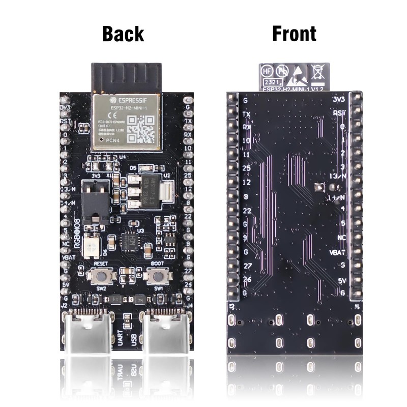 ESP32-H2 ESP32-H2-DevKitM-1-N4 Development Board AYWHP 2 Pieces IoT Development Board
