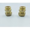 UKDD® 15mm Compression by 1/2" BSP Brass Male Iron Coupler
