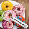 CENWA Donut Squad Keychain - Doughnut Gift for Donut Lovers