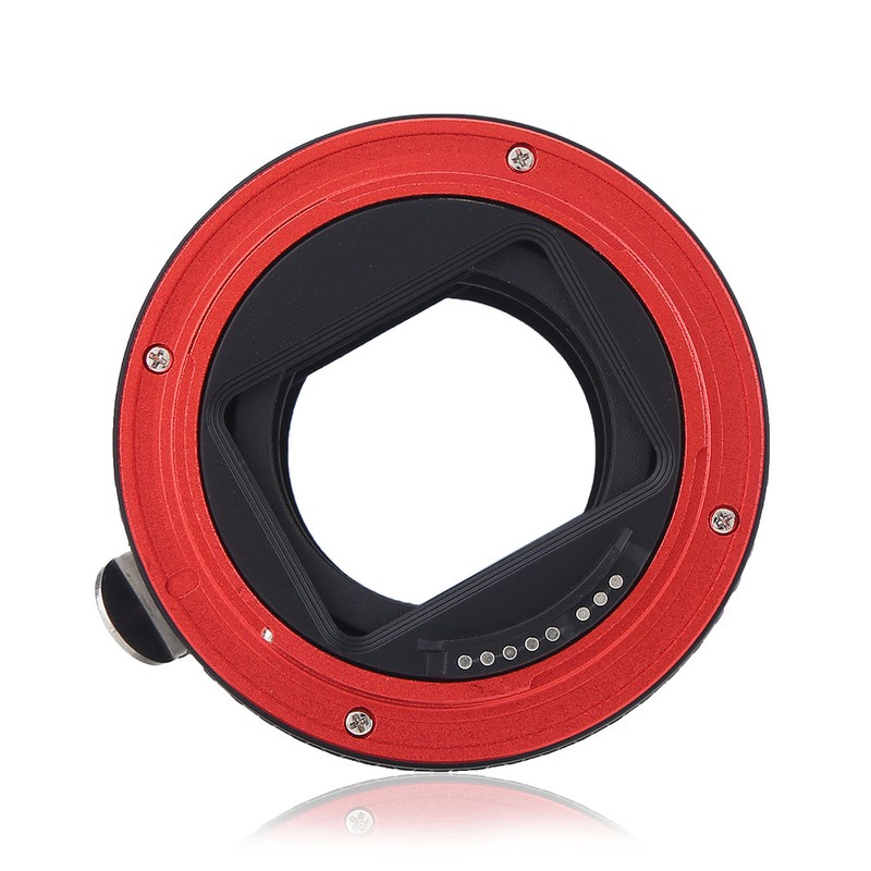Metal Auto Focusing Macro Extension Adapter Tube Ring Set for