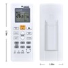 CLVIZCXOM A75C07360 AC Remote Control Replacement Fit for PANASONIC Air