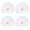 4PCS Replacement Hand Vacuum Filter Compatible with VLPF10 Black and