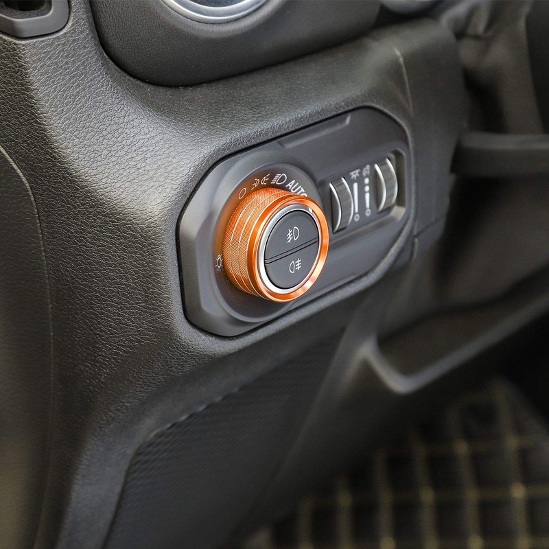 Voodonala Air Conditioner Headlight Center Consoles Switch Knob Cover Trim
