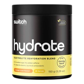 Switch Nutrition Hydrate Electrolytes - Orange Crush, 150g