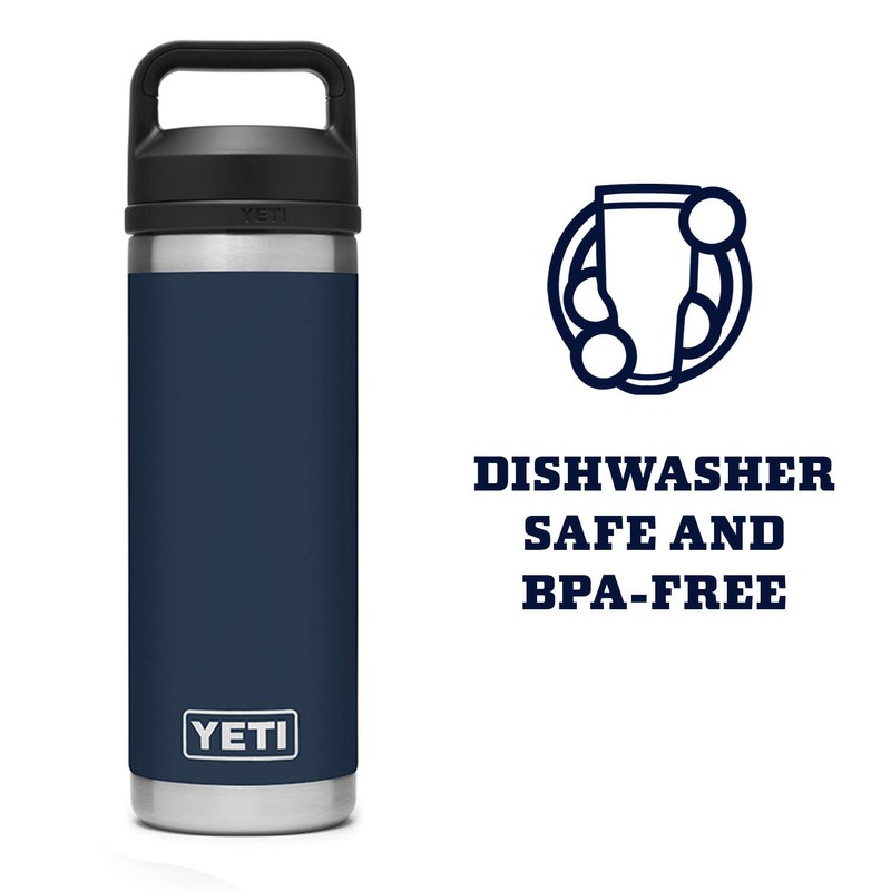 YETI Rambler 18 oz Bottle, Vacuum Insulated, Stainless Steel with