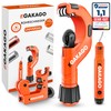 Gakago Pipe Cutter Set 3-50 mm with Deburring – Versatile