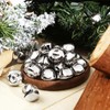 MCPINKY 300PCS Jingle Bells Bulk, Craft Bells 1 Inch Silver