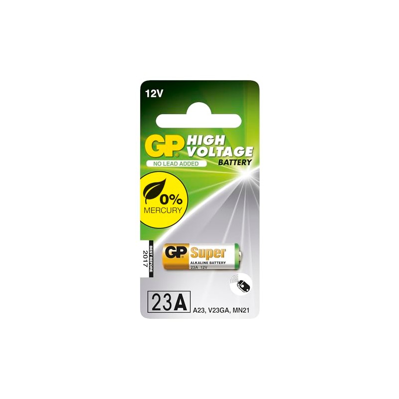GP Batteries 23AE MN21 LRV08 1-PACK (ULTRA) ULTRA, 12V, 103020