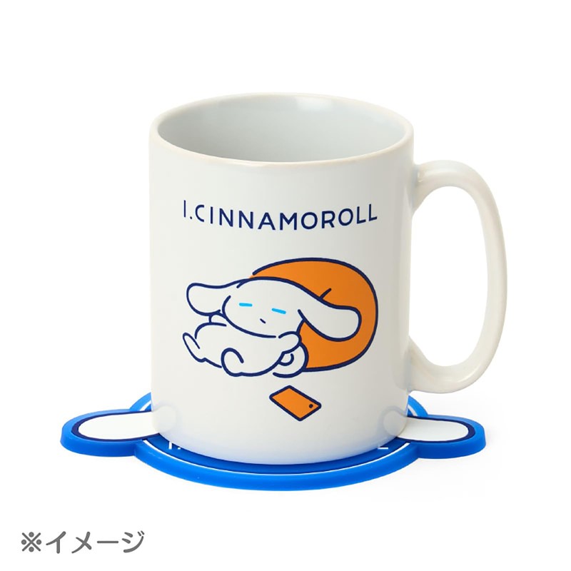 Sanrio 297429 Rubber Coaster (Icinnamoroll) Kitchen and Tableware PVC Resin