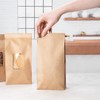 Restaurantware Bag Tek Kraft Paper Bakery/Coffee Tin Tie Bag -