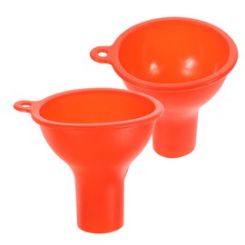 Cabilock 2pcs Food Funnel Funnels for Filling Bottles Wide Mouth Canning Funnel for Kitchen Use Mason Jars for Transfer Liquid, Oil and Powder