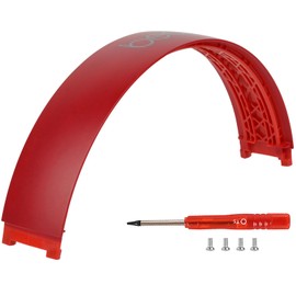 Studio 3 Replacement Headband OEM Quality Arch Band Repair Kit Parts Compatible with Beats by Dre Studio 3/A1914 Studio2 Wired/Wireless Headphones (Red)