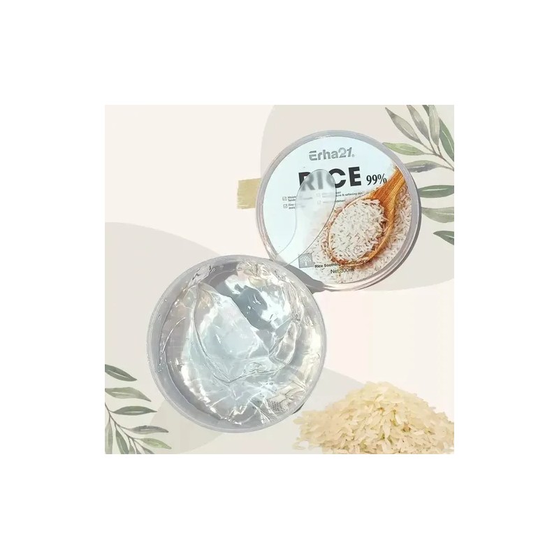 Gel Exfoliante de Arroz Rice Exfoliating Gel Face Body, Hydrating