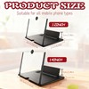 12 Inch Screen Magnifier for Cell Phone,3D HD Foldable Amplifier