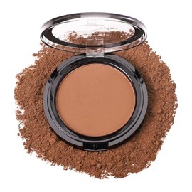 Polvo Bronceador Contorno Mate Multiusos para Rostro y Cuerpo, Textura Suave como Terciopelo, Efecto 3D Natural, Ideal para Nariz, Pómulos y Ojos (03#)