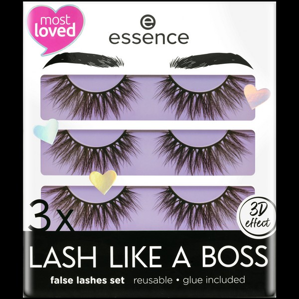 Essence 3x Lash Like A Boss False Lashes Set 02 My Lashes are Limitless