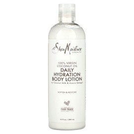 100% Virgin Coconut Oil Daily Hydration Body Lotion by Shea Moisture for Unisex - 13 oz Body Lotion