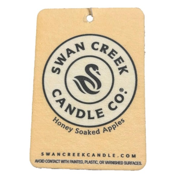 Swan Creek Candle Co. Honey Soaked Apples Hanging Car Air