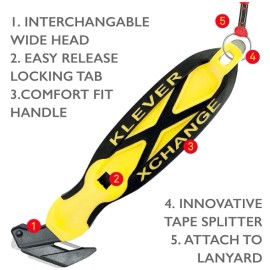 KLEVER INNOVATIONS KCJ-XC-35 Klever X-Change (Wider Cut Head with Scraper)