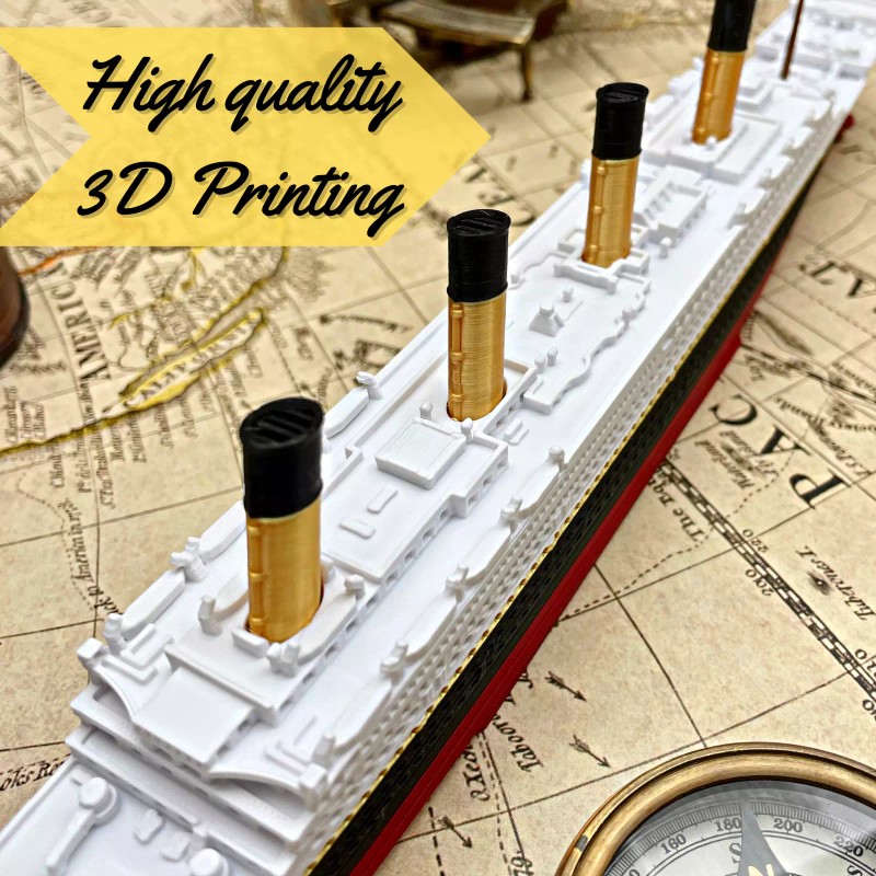 12” RMS Titanic Model, Titanic Toys For Kids, Model Titanic