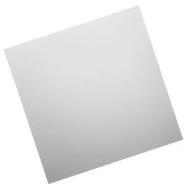 sourcing map 304 Stainless Steel Sheet Plate, 10" x 10", 18 Gauge (1mm) Thickness, Stainless Steel Plate with Gloves for Crafting, Modelers, Jewelry, Repairs, Electrical Repairs (Silver)