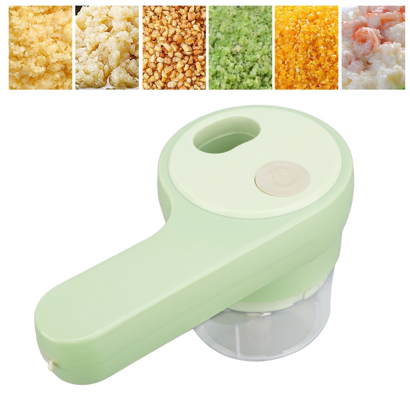 Handheld Electric Vegetable Cutter Versatile Portable Cordless Electric Food Processor