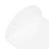 3pcs Wall Speaker Floating Shelves Acrylic Waterproof Wall Mounted Speaker