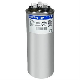 Mars 12289 - 45 + 7.5 uF MFD x 440 VAC Genteq Replacement Dual Capacitor Round # C44575R / 27L978