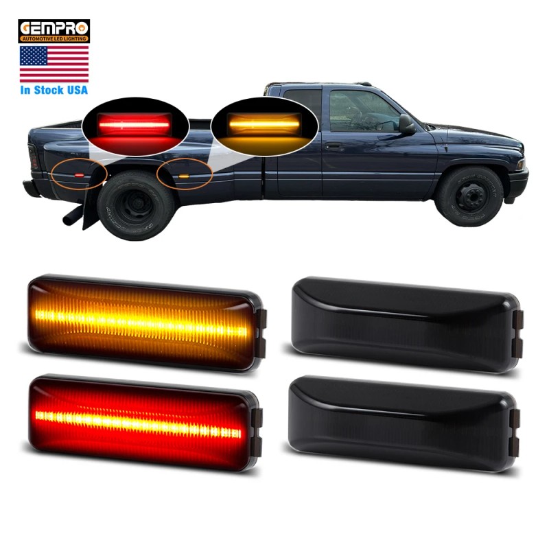 Plug and Play Truck Side Marker Light for Dodge Ram