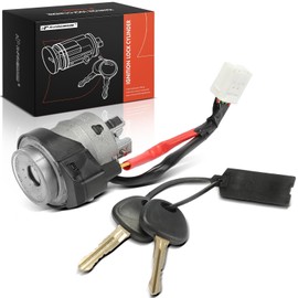 A-Premium Ignition Lock Cylinder with 2 keys Compatible with Kia Vehicles - Optima 2009, Replace# 819002GA01