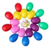 Norhogo Pack of 24 6 Colour Eggs Maracas Egg Shaker