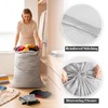 CANBOX Heavy Duty Nylon Laundry Bag 28"x40" Drawstring Storage for