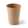 BIOZOYG Pack of 100 Coffee Cups Paper Cups 300 ml