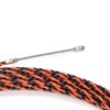 25m Steel Wire Plastic Coated AntiOxidation DoubleColor Twisted for Elevator